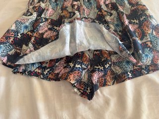 Falda pantalón mariposas multicolor