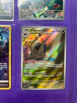 Carta Pokémon Mabostiff SV 218/198