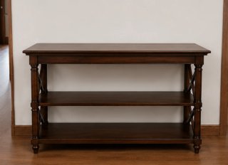 Mueble consola recibidor madera