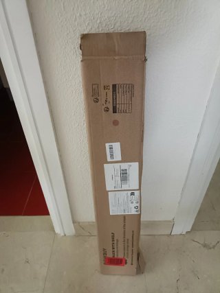 Perchero SMIBUY madera marrón oscuro