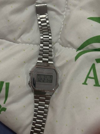 Casio A168WEM-7EF Vintage Plata