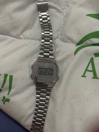 Casio A168WEM-7EF Vintage Plata