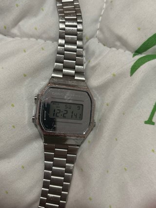 Casio A168WEM-7EF Vintage Plata