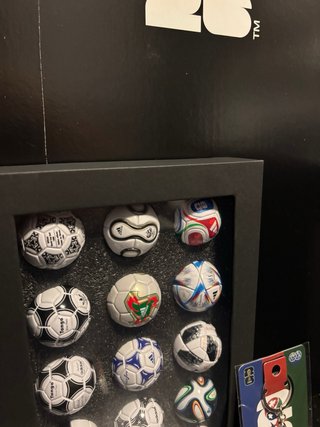 Collezione mini palloni Mondiali FIFA + portachiavi