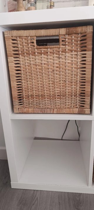 Estantería modular blanca Ikea
