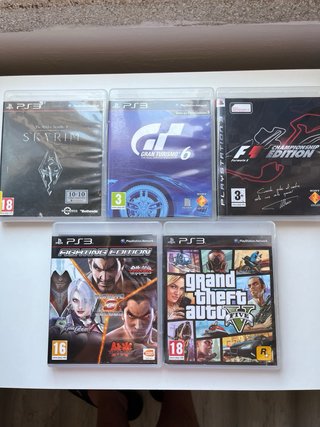 Lote 17 Juegos PS3