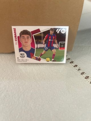 Sticker Fútbol Pau Cubarsí FC Barcelona