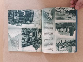 Antiguo libreto franquista conquista de Zaragoza