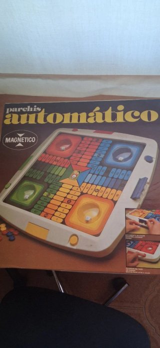 Parchís Magnético Automático Vintage