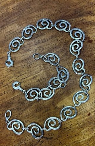 Malasse Plata 925 Collar y Pulsera