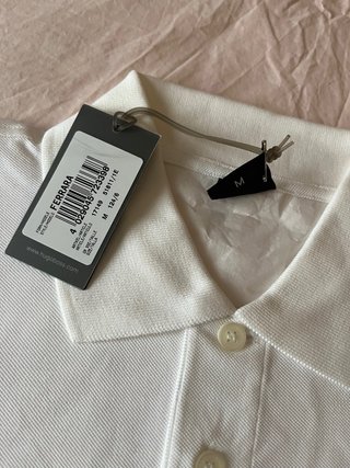 Polo BOSS Blanco Talla M