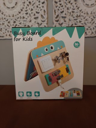 Tablero de Madera para Juguetes Niños 17 en 1