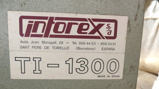 Torno copiador Intorex TI1300