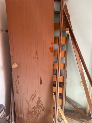 Puerta interior madera (regalo)