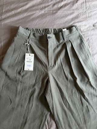 Traje Zara Crudo Kaki Talla 46 y 42