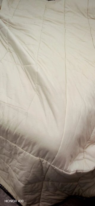 Colcha Cama 150 Beige y Morado