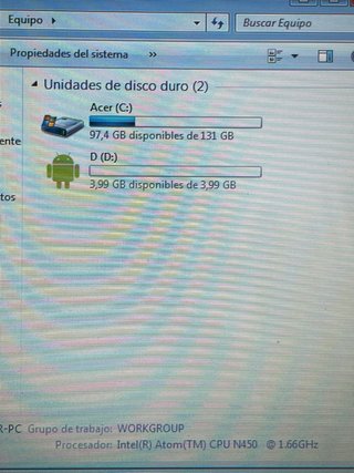 Acer Aspire One D255.