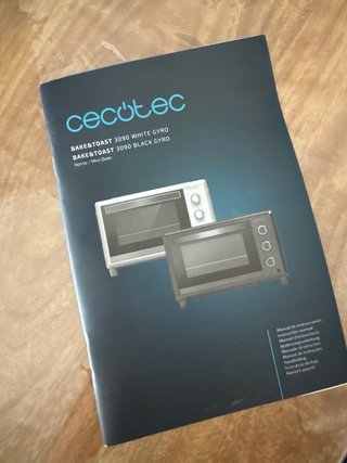 Horno Cecotec Bake&Toast 3090