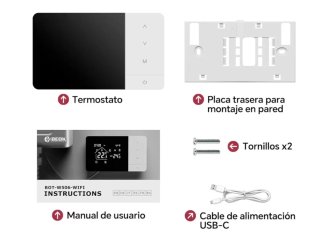 Termostato Digitale WiFi per Caldaia Gasolio