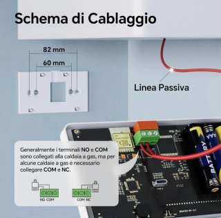 Termostato Digitale WiFi per Caldaia Gasolio