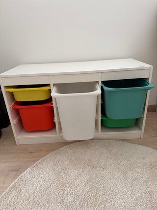 Mueble almacenaje TROFAST blanco