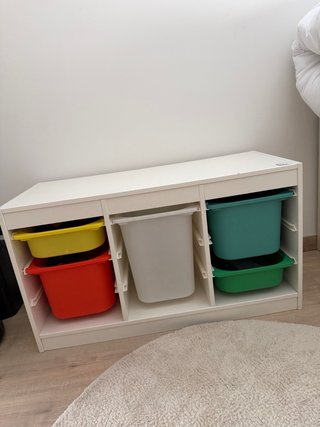 Mueble almacenaje TROFAST blanco