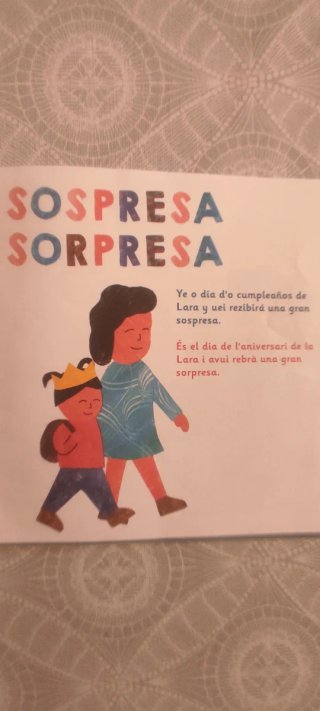 Libro Sorpresa Sorpresa Olga Trenc Badía (Aragonés
