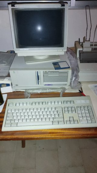 Ordenador Samsung Antiguo Beige/Gris