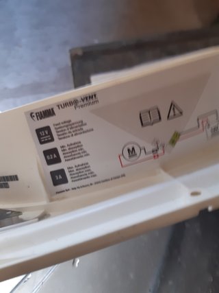 Clarabolla Ventilador Fiamma Turbo-Vent