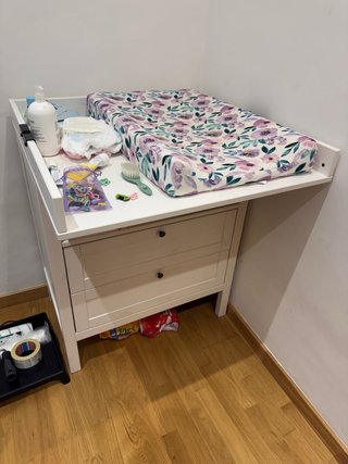 Cambiador Bebé Ikea Blanco