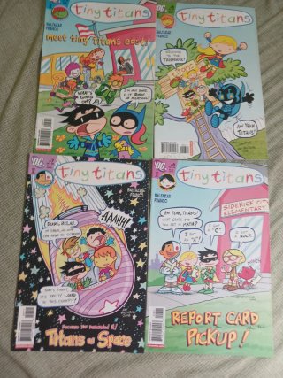 Lote de 12 comics de tinty Titans DC INGLES