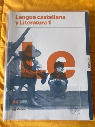 Lengua castellana y literatura 1, Le Bachillerato
