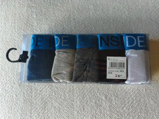 Pack 6 Calzoncillos Boxer Inside Talla S