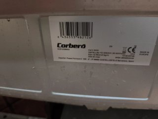 Cocina Corberó 5 fuegos + horno gas 60L