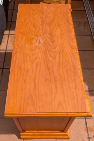 Escritorio vintage madera pino
