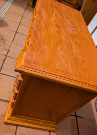 Escritorio vintage madera pino