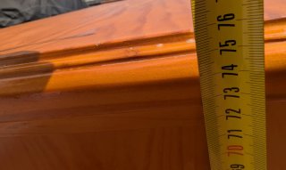 Escritorio vintage madera pino