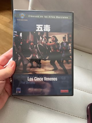 DVD Los Cinco Venenos Nueva Precintada