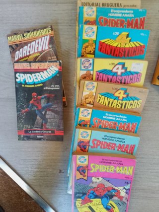 Comics y novelas varias