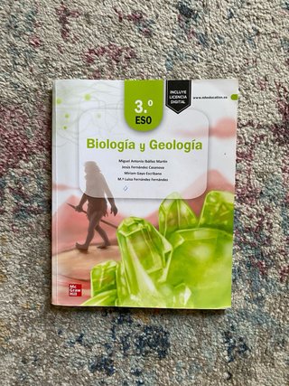 Lote 5 libros 3º ESO (Santillana + McGraw Hill)
