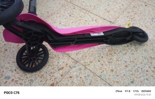 Monopatín 3 Ruedas Infantil Rosa