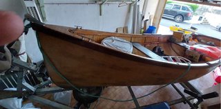Barca de madera Roble e Iroko