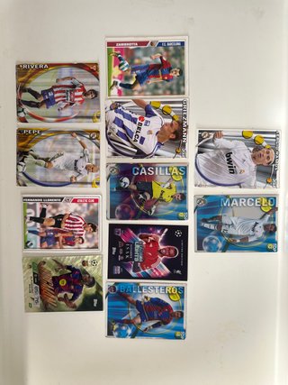 Cartas Coleccionables Fútbol