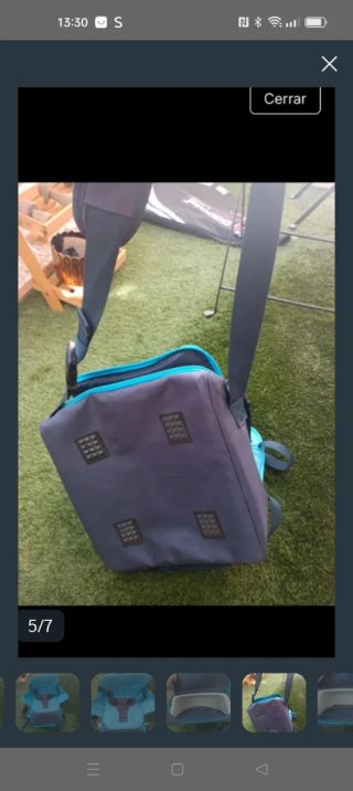 Trona de viaje portátil seminueva