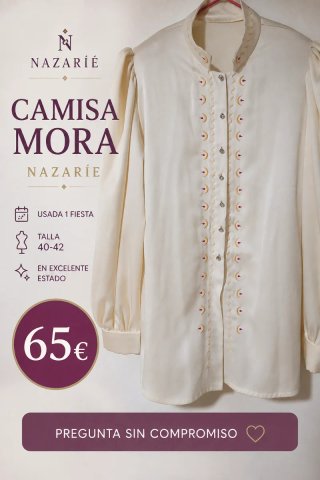 Camisa Nazarie Talla 40/42