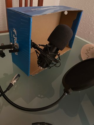Studio básico de grabación de música