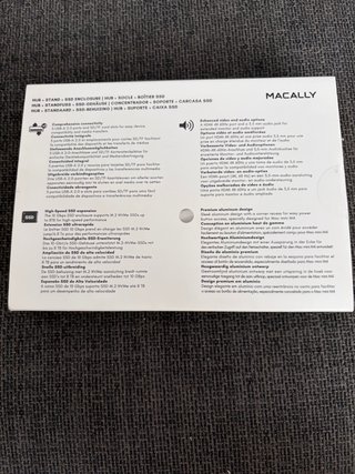 Macally MiniDock per Mac Mini
