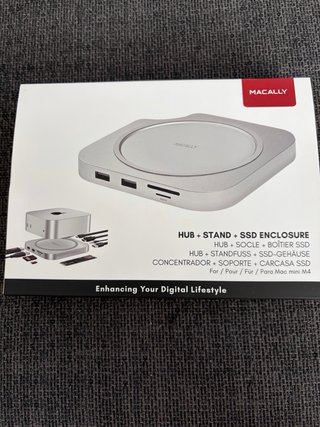Macally MiniDock per Mac Mini