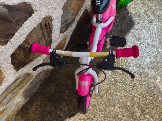 Bicicleta infantil rosa