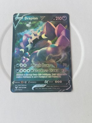 Pack 2 Cartas Pokémon: Slowking VMAX + Drapion V
